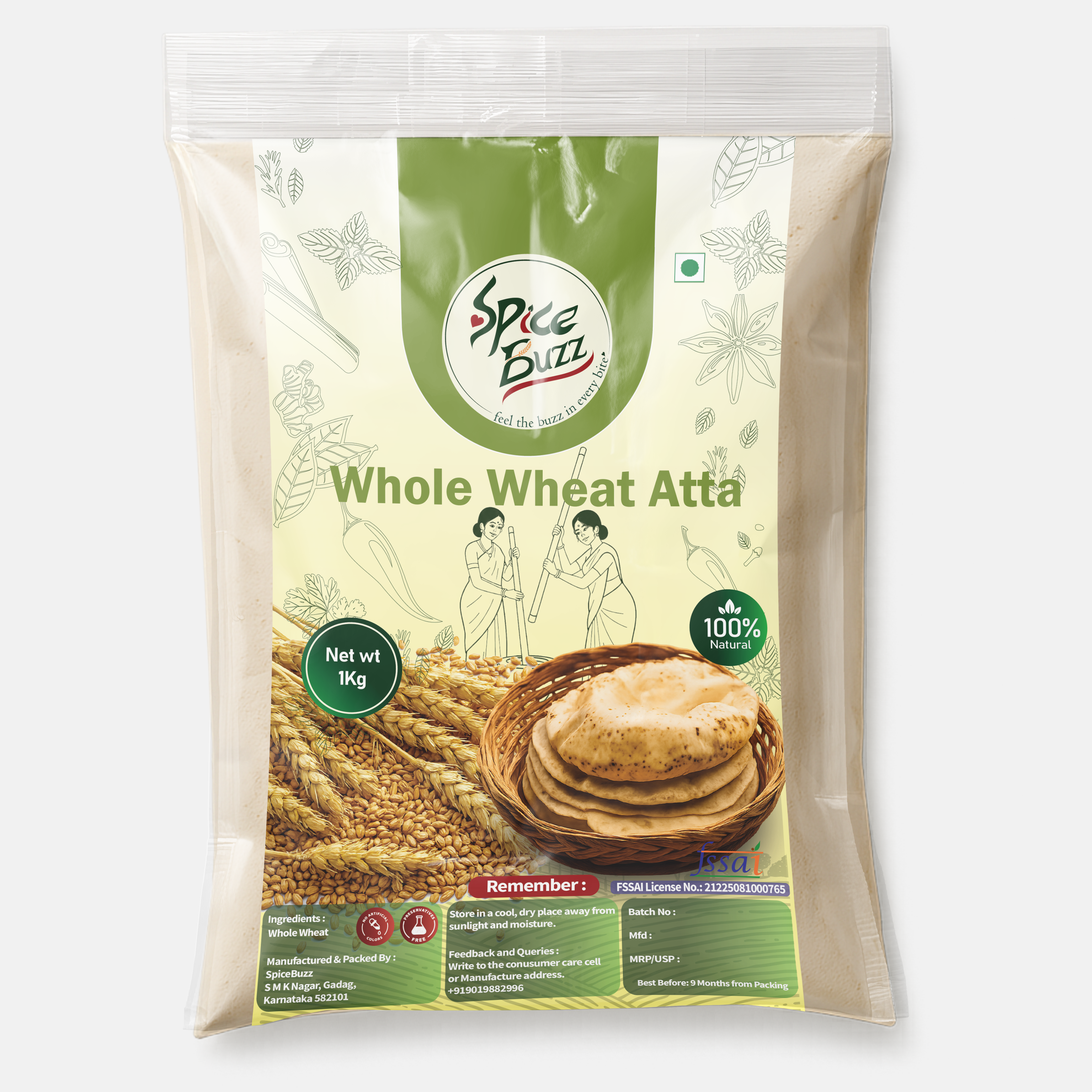 Whole Wheat Atta