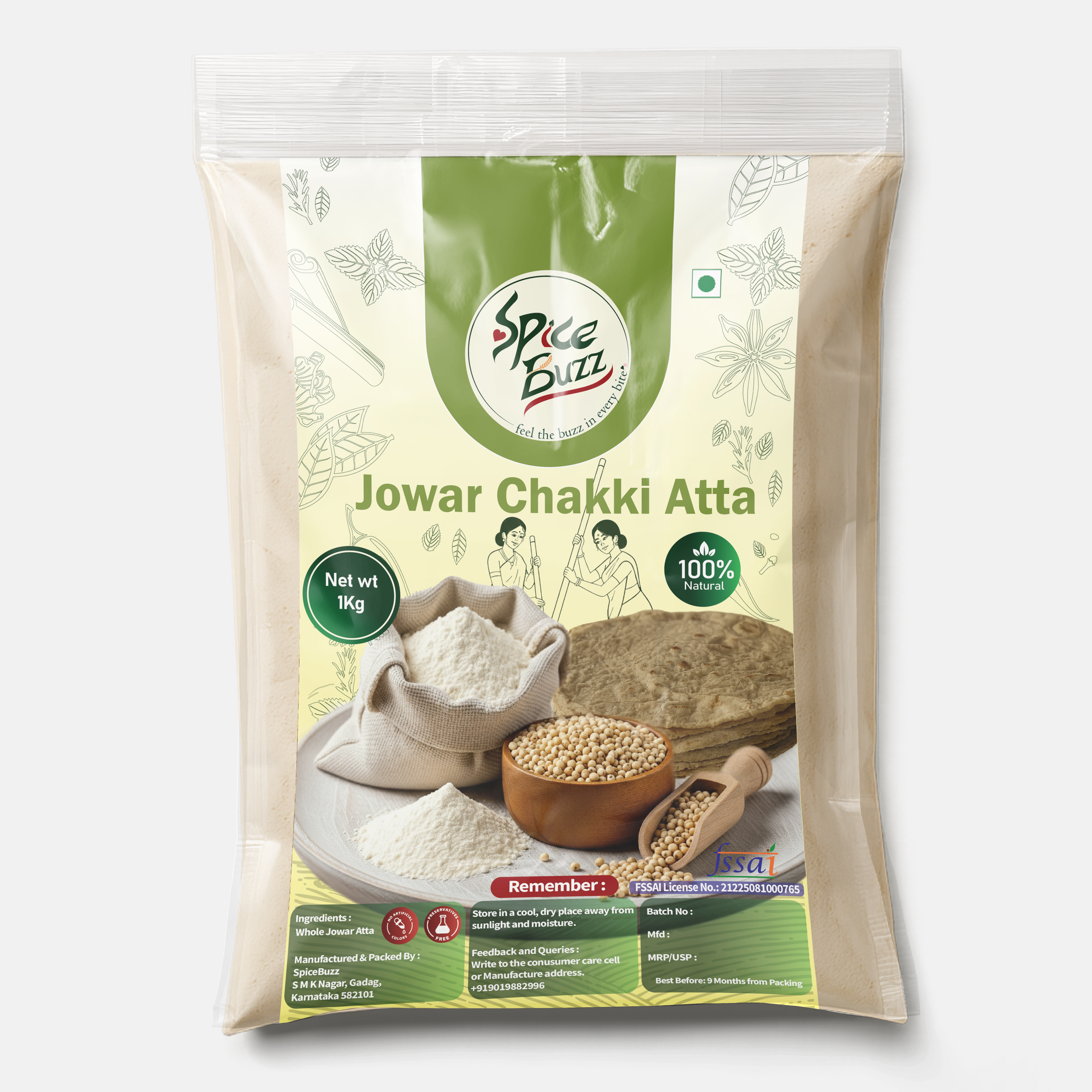 JOWAR CHAKKI ATTA